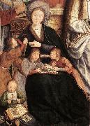 MASSYS, Quentin St Anne Altarpiece (detail) rfg oil painting